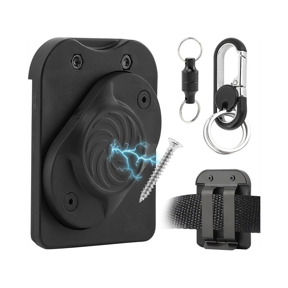 Magnetic Tool-Holder, With Strong-Magnet & Keychain, Magnetic Belt Clip Holster-For Screws, For Electricians, Plumbers 4713694688299