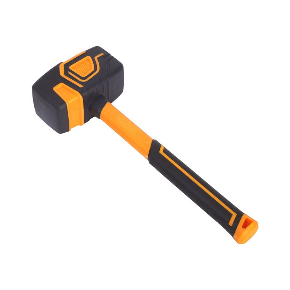 Multifunctional Rubber Hammer Tile Soft Rubber Percussion Hammer Square Hammer Construction Worker Professional Tool 4713989140181