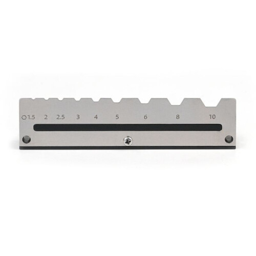 Hexagonal Wrench Storage Rack Holder Wall Mount Metal Perforated Plate Tool Storage Rack for Woodworking Tool 2