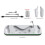 For Meta Quest 3 VR Headset Controller Charging Dock with 2 Rechargeable Batteries USB-C Cable Charger Base 2