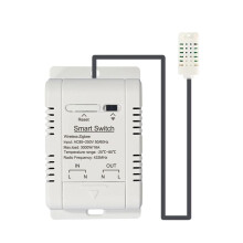 WiFi Temperature and Humidity with 1M Sensor 16A Temperature Humidity Supports Voice Control