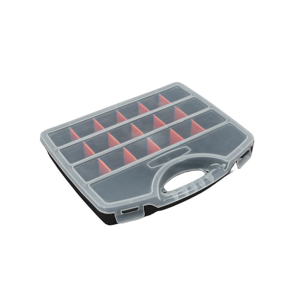Portable Plastic Parts Box Screw Hardware Storage Box Material Compartment Boxes Electronic Component Tool Box 4713401141758