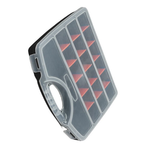Portable Plastic Parts Box Screw Hardware Storage Box Material Compartment Boxes Electronic Component Tool Box 1