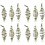 12Pcs Luminous Carp Fishing Feeder Coil Inline-Methode Angeln AngelköDer Werfer Inline-Methode Lockt KäFigkorb KöDer 2