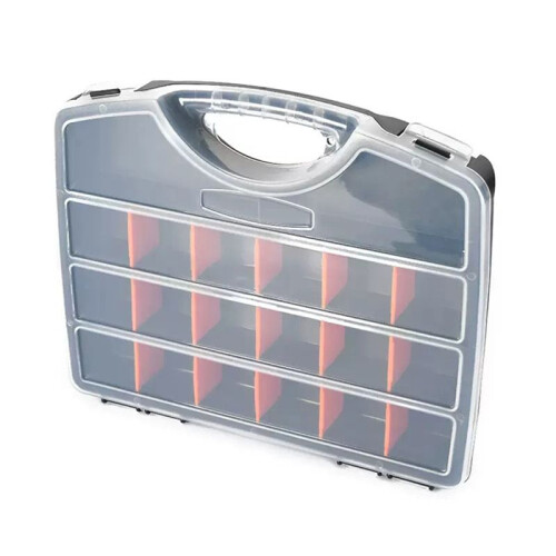 Portable Plastic Parts Box Screw Hardware Storage Box Material Compartment Boxes Electronic Component Tool Box 2