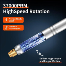 Electric Micro-Engraving Pen Set,USB Chargeable Cordless Rotary Tools,37000 PRM and Low Noise, for Wood Stone Jewelry