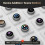 Tuya WiFi  Knob Central Control Screen Touch Rotate 3 Relays 4 Buttons Programmable Scene 7