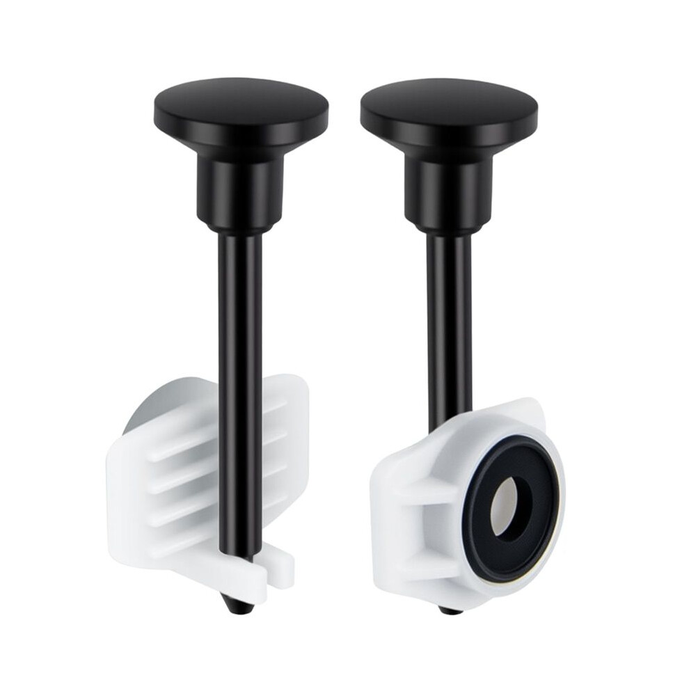 2-Pack Universal Tub Spout Diverter Repair Kit, Leak-Proof Bathtub Faucets Repair Replacement Parts Black 4712443528084