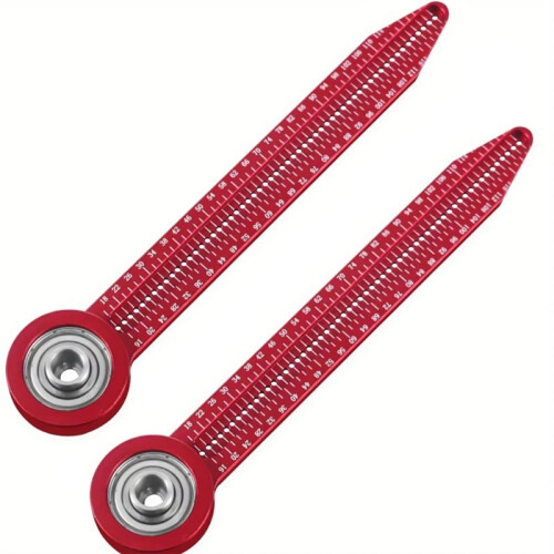 Woodworking Circular Drawing Ruler, Fixed Point , Adjustable Drawing Circular Ruler, Drawing Measurement Tool