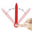 Woodworking Circular Drawing Ruler, Fixed Point , Adjustable Drawing Circular Ruler, Drawing Measurement Tool 3