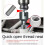 DN15 DN20 Pipe Threading Tool Hex Shank Die Internal External Threads 1/2&3/4 Water Pipes PPR PVC 3