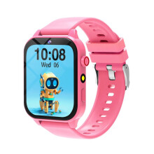 Children Study Smartwatch HD Camera Games Flashlight Sleep Monitoring Alarm Calculator Birthday Gift for Boys Girls B