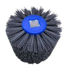120x100x19mm Nylon Abrasive Wire Drum Polishing Wheel Electric Brush for Woodworking Metalworking Brush Tool