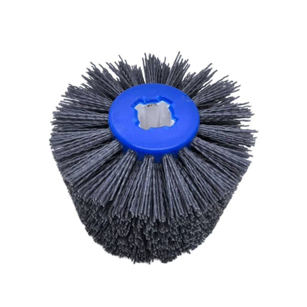 120X100x19mm Nylon Abrasive Wire Drum Polishing Wheel Electric Brush For Woodworking Metalworking Brush Tool 6031119614806