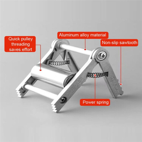 86 and 118 Bottom Boxes Wire Threading Aid Electrician Professional Pulley Cable Puller Fast Threading Auxiliary Tool