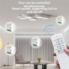 10 Szt. 16A Wifi dla Home Light Switches Module 2 Way Control Współpraca z Tuya Life Alexa Home