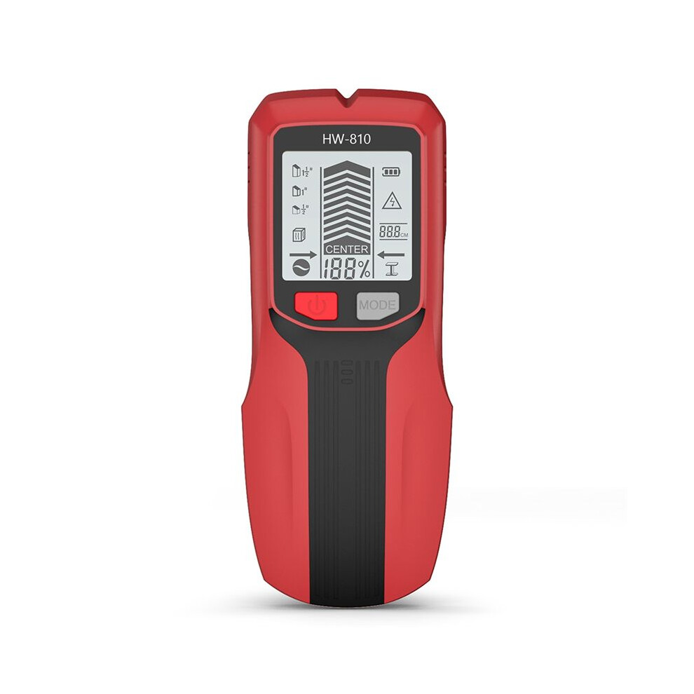 Hw-810 Handheld Metal Detector Nail Finder With High-Definition Lcd Display Wall Detector For Home Improvement 4711181692590