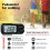 3D Electronic Pedometer Simple  Step Counter Walking Step Pedometer Digital Pedometer for Exercise Men Women 4
