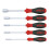 Wiha Wiha Softfinish Hex Nut Driver Set, 5 Piece 1