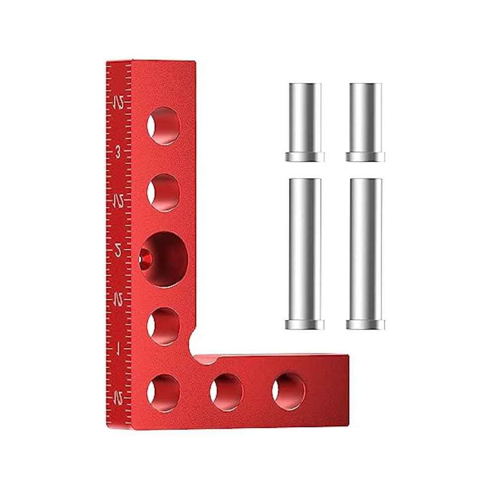 Small Square Center Finder Tool - 90 Degree Precision Machinist Marking Woodworking Gauge - Pocket Square 6032051761399