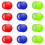12 Stuks  Startnummer Clips Magneten Nummer Gesp Nummer Houder Race Startnummer Bevestiging Hardloopuitrusting 1