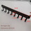 Iron Towel Hook Wall-Mounted Key and Coat Hook Multi-Function Metal Storage Rack Storage Rack 8 Hooks 7