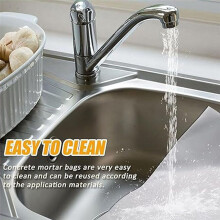 Cement Grout Bag Set, 3 Pcs PVC Cement Grout Bag, Tear Punch, for Grouting, Bricklaying, Tiling with Easy Cleaning