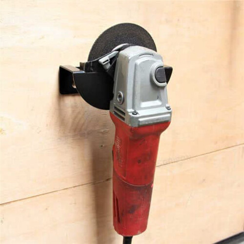 Suporte para Esmerilhadeira Angular, Polidor, Metal, Rack de Armazenamento Universal, 5 Polegadas, Suporte de Parede para Bancadas de Trabalho,