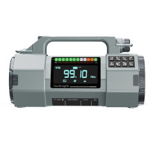 HanRongDa Nouvelle Radio Solaire HRD-908 à Manivelle, Éclairage de Secours à Bande Large, Haut-Parleur FM/MW/SW/VHF/WB, Radio SOS A