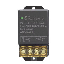 Interruptor Inteligente EWelink con Relé WiFi, CA 220 V, 110 V, 30 A, Control Remoto Inalámbrico Unidireccional para Alexa y  Home.