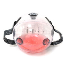 Ballon D'Eau Rempli D'Eau pour Entraînement Sportif, Haltérophilie, Transparent, Réglable, Polyvalent, Fitness, Sac D'Eau Souple et Sûr