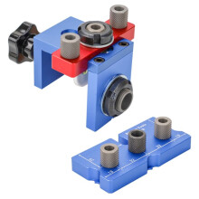 X150B Furador 3 em 1 para Marcenaria Furador para Localizador de Furos em Tábuas de Madeira Furador para Móveis