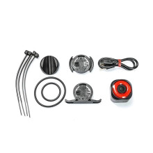 XOSS Feu Arrière XR Pro Team Sync, Détection de Freinage Automatique, Lampe Arrière de Vélo à LED Rechargeable et Étanche