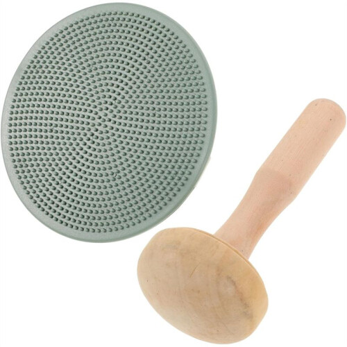 1 Set Printmaking Mat Houten Roller Plastic Schilderbenodigdheden Graveer Printmaking Board
