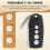 Garage Door Remote Control 433MHz Wireless Rolling Gate Controller for Garage Hand Transmitter 2