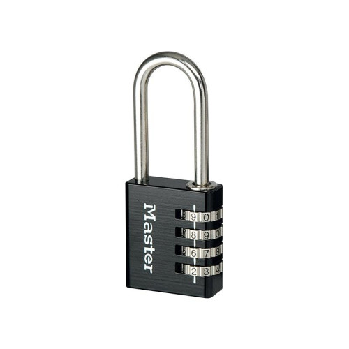 Master Lock Master Lock Black Finish Combination Padlock