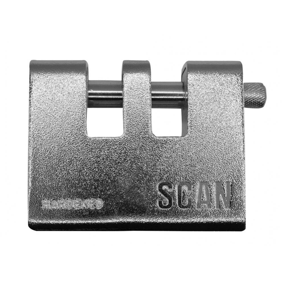 Scan Armoured Twin Slot Shutter Padlock 90Mm 5063750504315