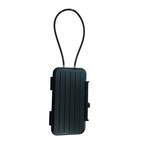 Outdoor PortableTravel Safe Box Large Capacity Security Lockbox Code Waterproof Key Lock Box with Removable Cable Handle