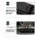Outdoor PortableTravel Safe Box Large Capacity Security Lockbox Code Waterproof Key Lock Box with Removable Cable Handle 2