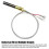 Mikropotential-Temperatursensor 750 mV 610/910 mm Messing/Edelstahl 3