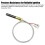 Mikropotential-Temperatursensor 750 mV 610/910 mm Messing/Edelstahl 2