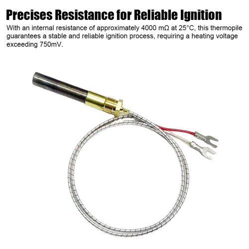 Mikropotential-Temperatursensor 750 mV 610/910 mm Messing/Edelstahl 1