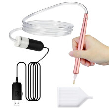 Electric Vacuum Diamond Art Pen with Adjustable Suction, Diamond Art Painting Pen Without Wax, Diamond Art Painting Pen