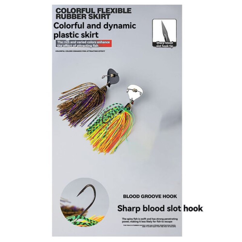 2 Stück 3D-Augen Angelköder 10 cm 15 G Cast Jigging Angelköder Spinner Jigkopf für Wolfsbarsch Makrele 1