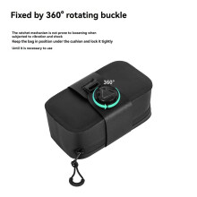Bolsa para Sillín de Bicicleta de 0,5 L, Impermeable, para Debajo del Asiento, Bolsa Trasera para Bicicleta, Accesorios para Bicicleta de Carretera.