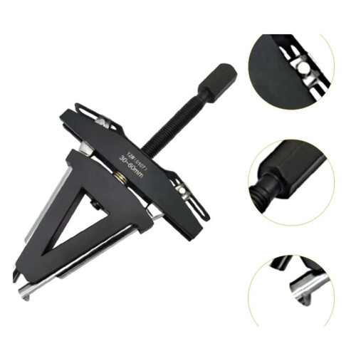 Bearing Puller Tool Black Adjustable Two Jaw Puller Tool Bearing Puller/Remover Pulley Puller 1