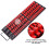 Portable 80Pcs Socket Organizer Tray 1/4-Inch 3/8-Inch 1/2-Inch Rail Rack Socket Holder with Handle Socket Storage Tool 8
