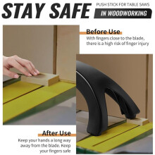 Miter Saw Hold Down Stick,Woodworking Protection Tool, Keep Your Hands Away From Saws, Push Sticks for Wood