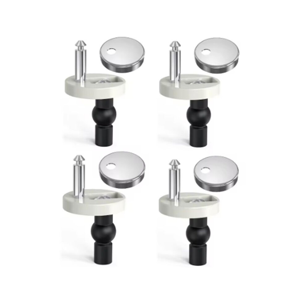 Toilet Bolts & Screws Quick Release Top Hinge Fixings Expanding Rubber Top Nut Screws Toilet Replacement Kit 6034021393975