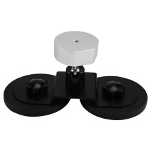 Soporte Magnético para Techo de Coche, Antena de Ángulo Ajustable, Soporte Magnético para Coche, Caravana, Camión, Plateado.